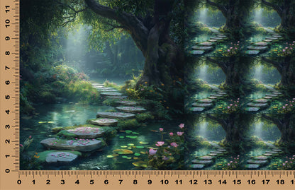 DecoCraft - Scenic Tiles Series - Whimsical Hallow - Forest Hideaway