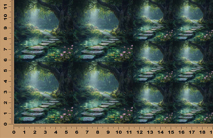 DecoCraft - Scenic Tiles Series - Whimsical Hallow - Forest Hideaway