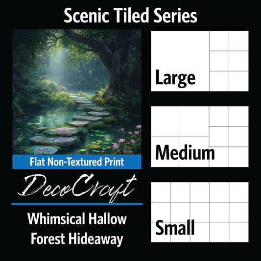 DecoCraft - Scenic Tiles Series - Whimsical Hallow - Forest Hideaway