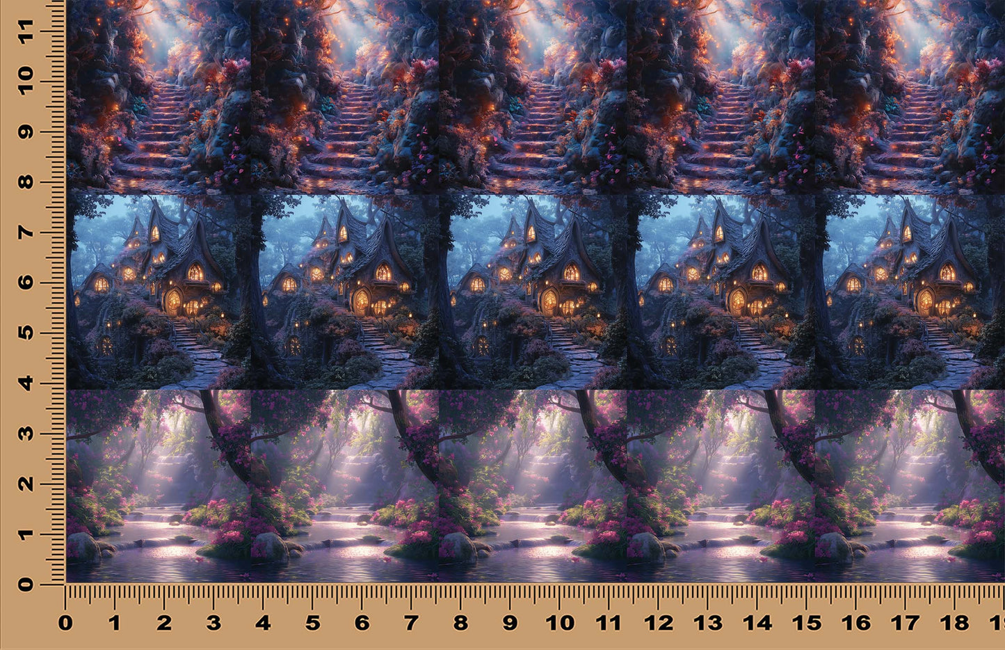 DecoCraft - Scenic Tiles Series - Twilight Enchantment