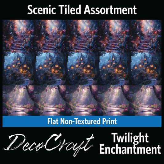 DecoCraft - Scenic Tiles Series - Twilight Enchantment