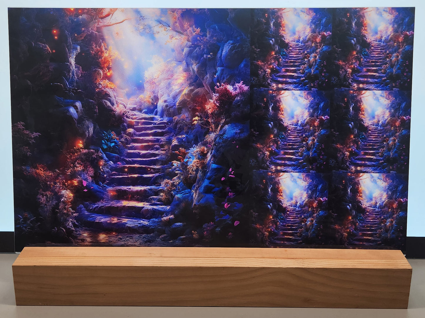 DecoCraft - Scenic Tiles Series - Twilight Enchantment - Stairs