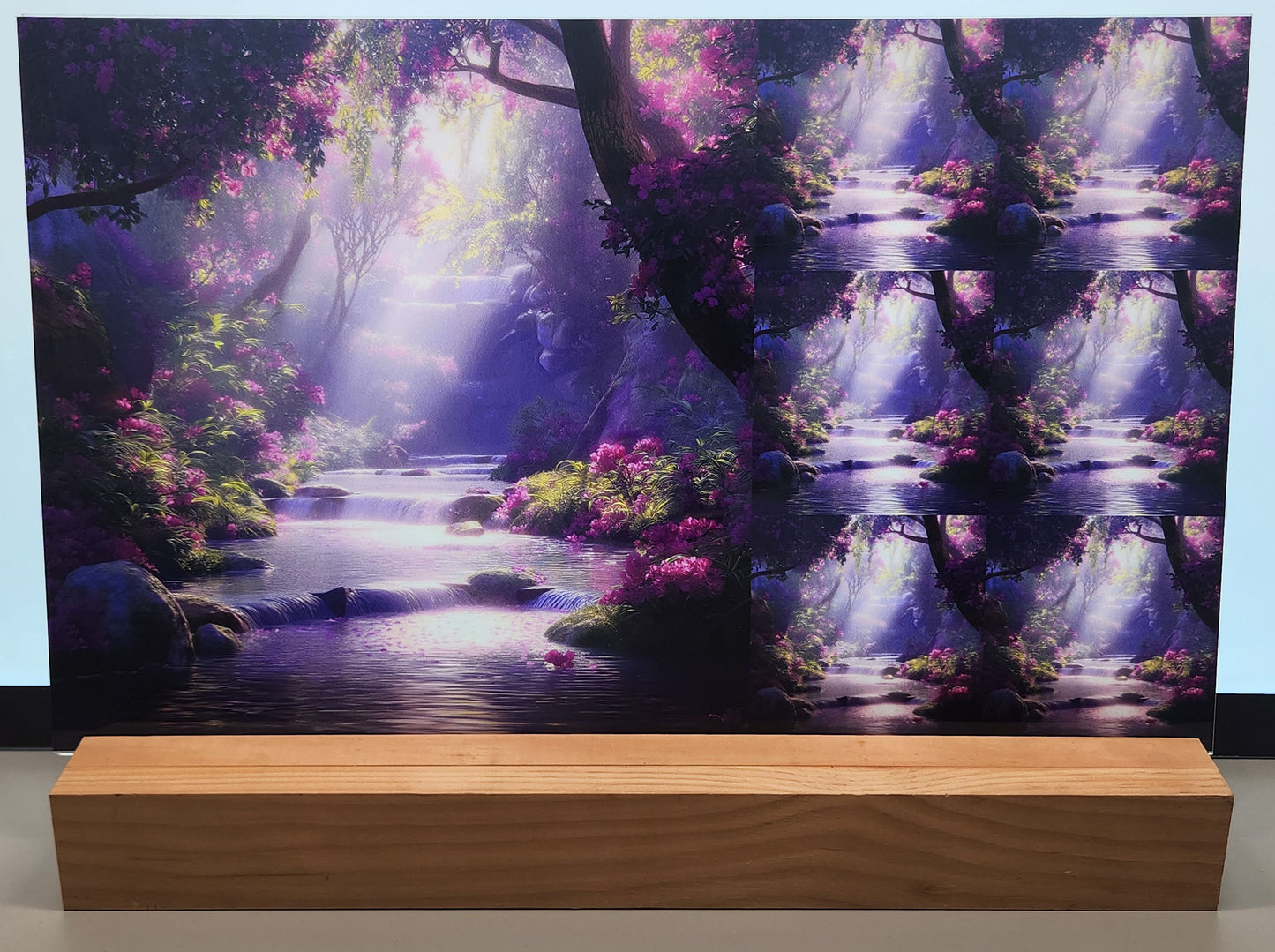 DecoCraft - Scenic Tiles Series - Twilight Enchantment - Waterfall