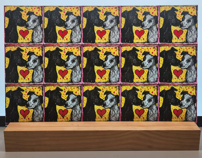 DecoCraft - Scenic Tiles Series - Whiskered Love - Dogs - Loyal Companions