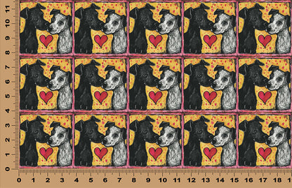 DecoCraft - Scenic Tiles Series - Whiskered Love - Dogs - Loyal Companions
