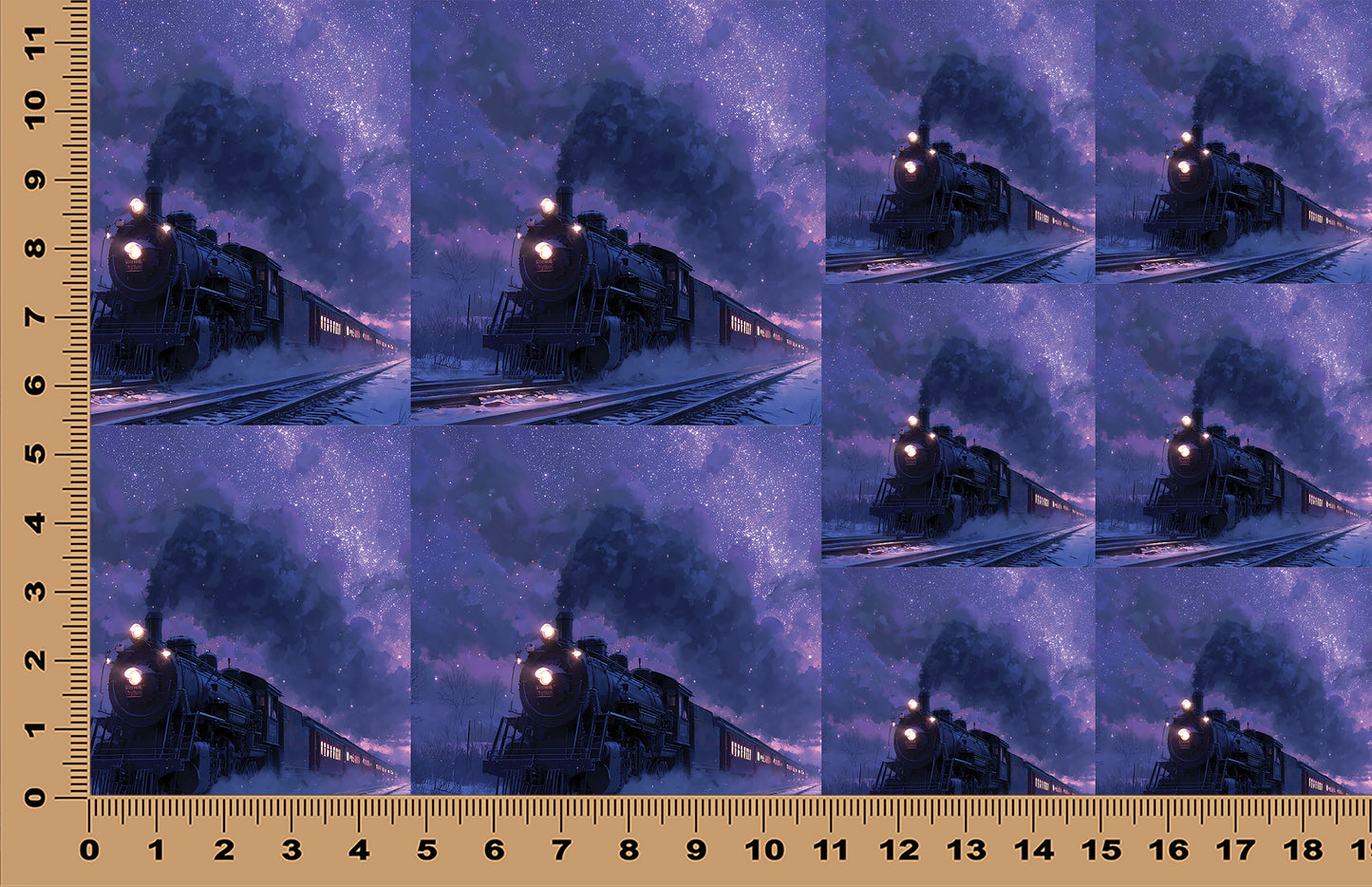 DecoCraft - Scenic Tiles Series - Celestial Express