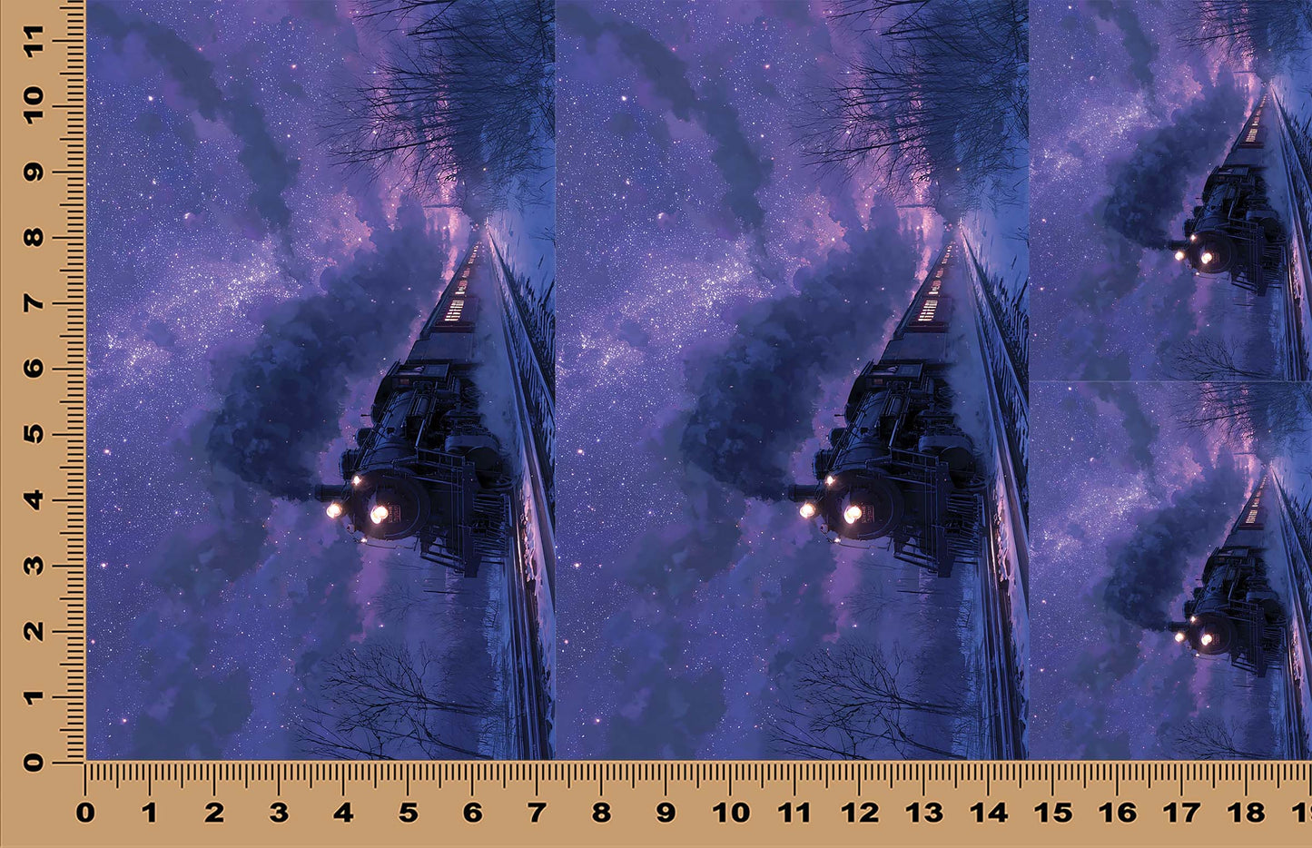 DecoCraft - Scenic Landscape Tiles Series - Celestial Express