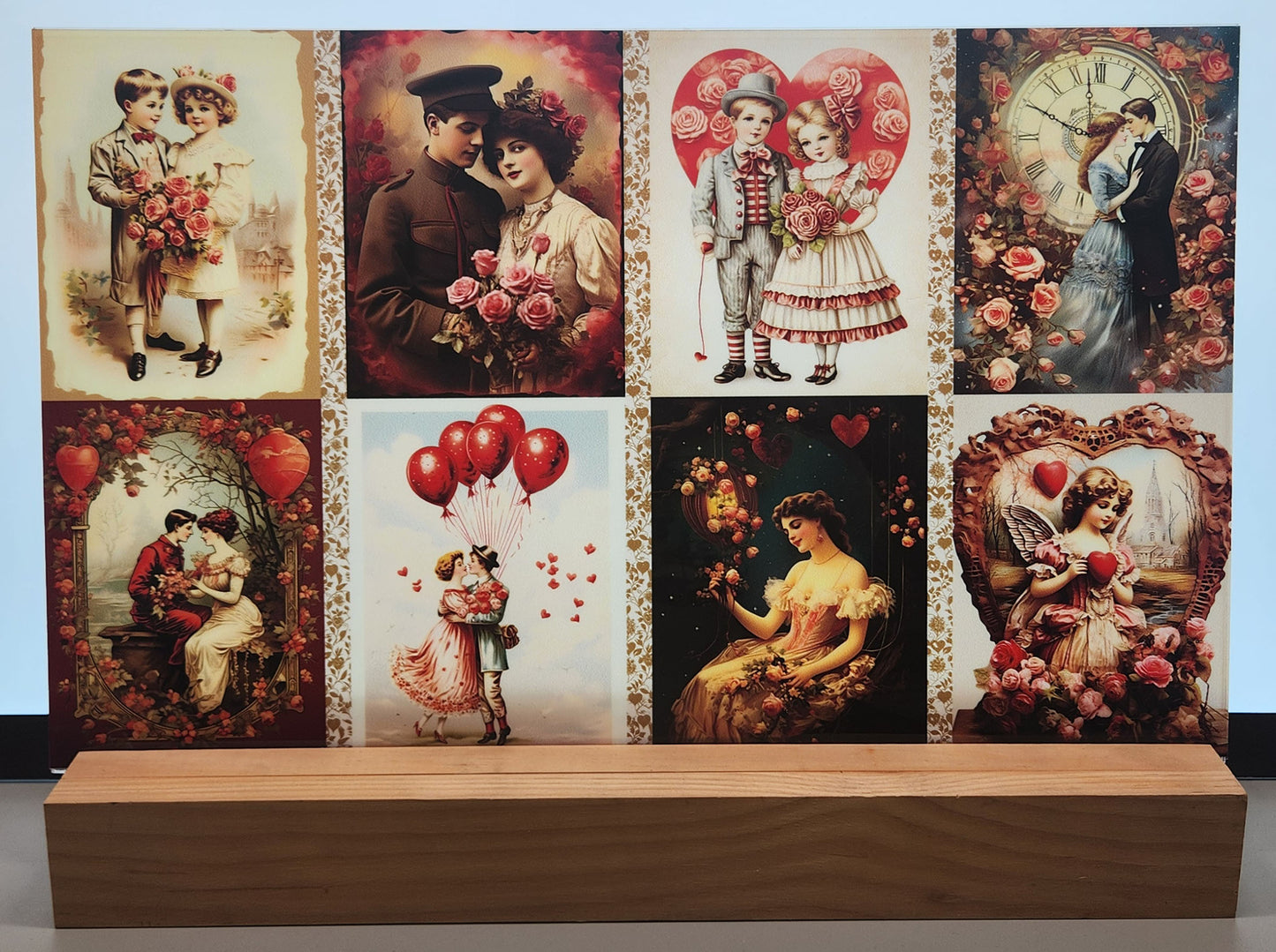 DecoCraft - Vintage Portrait Series - Valentine Portraits