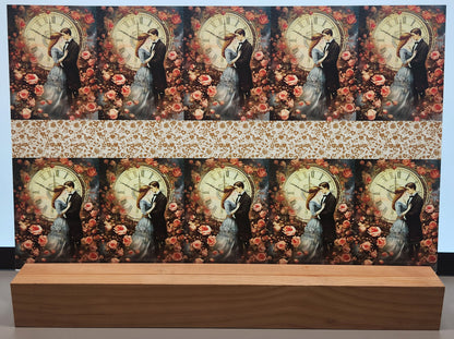 DecoCraft - Vintage Portrait Series - Valentine Portraits - Rose Garden Romance