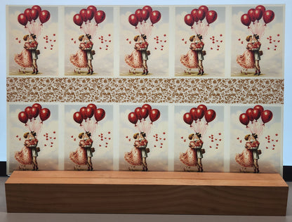 DecoCraft - Vintage Portrait Series - Valentine Portraits - Timeless First Dance