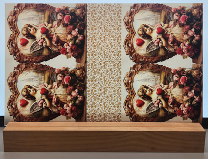 DecoCraft - Vintage Portrait Series - Valentine Portraits - Angel of Affection