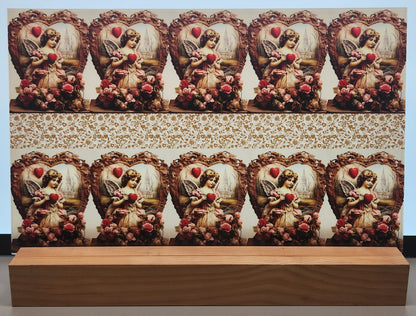 DecoCraft - Vintage Portrait Series - Valentine Portraits - Angel of Affection