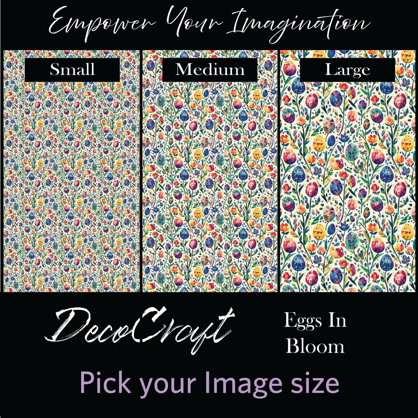 DecoCraft - Spring & Easter - Eggs in Bloom