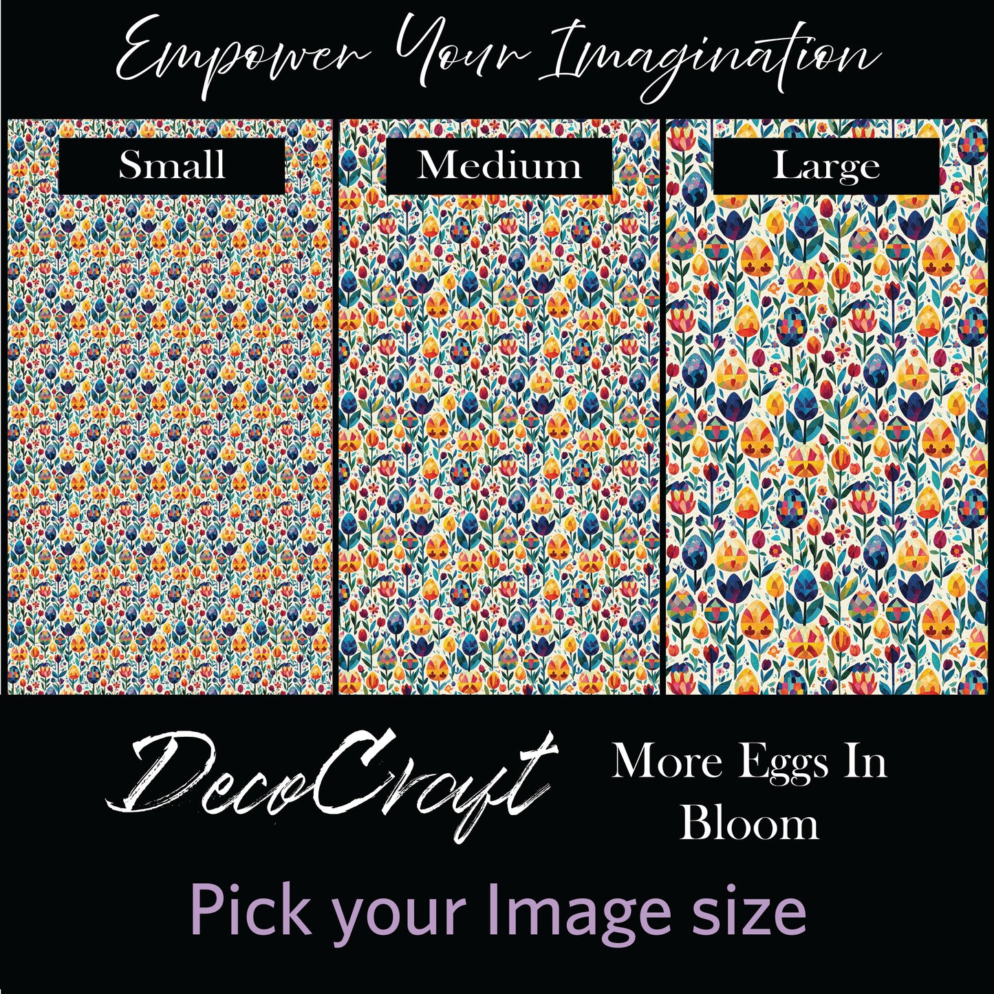 DecoCraft - Spring & Easter - More Eggs in Bloom