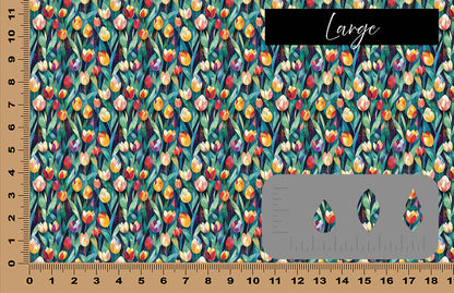 DecoCraft - Spring & Easter - Blooming Tulip Garden