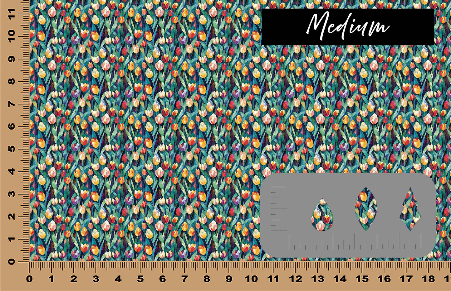 DecoCraft - Spring & Easter - Blooming Tulip Garden