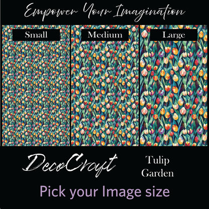 DecoCraft - Spring & Easter - Blooming Tulip Garden