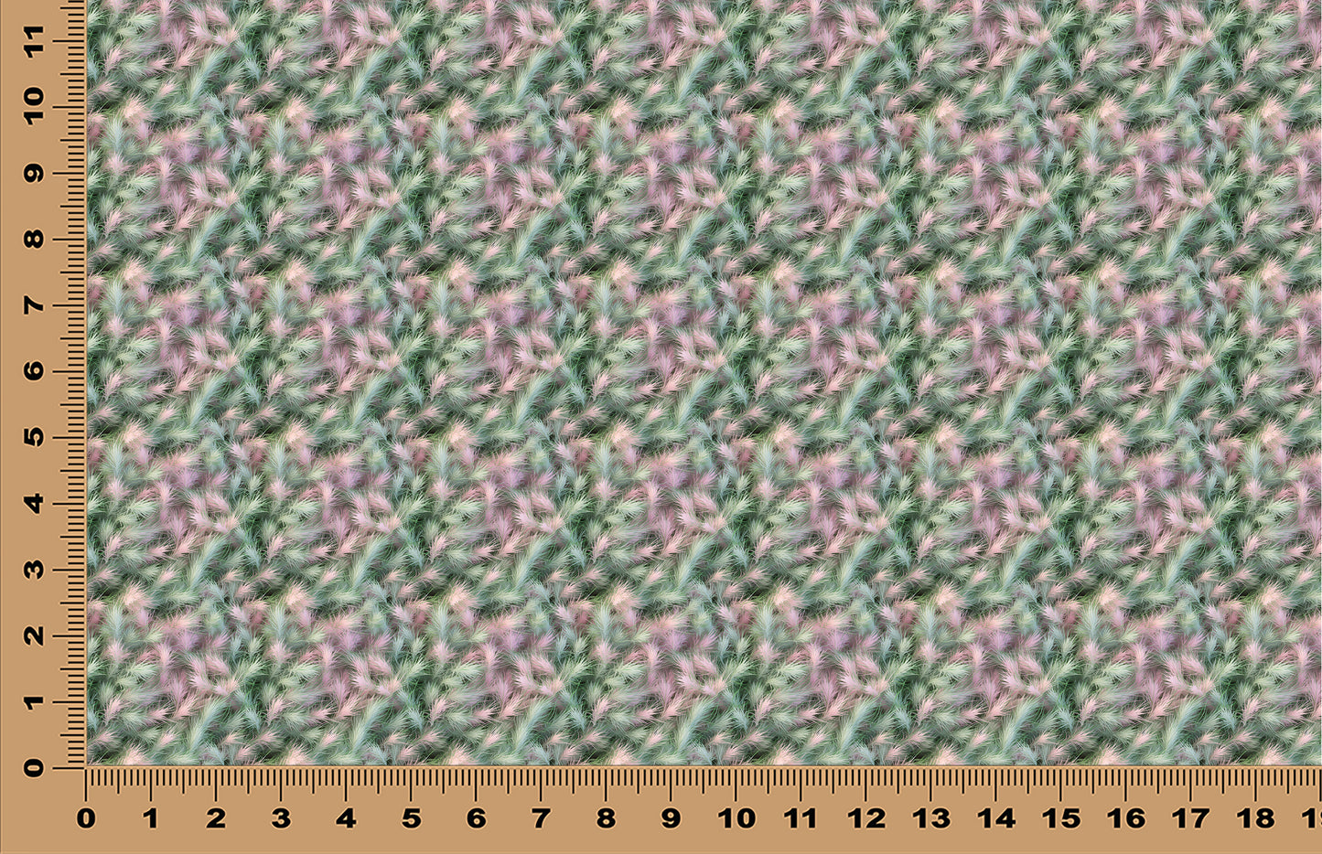 DecoCraft - Skies & Landscapes - Pink and Sage Meadow