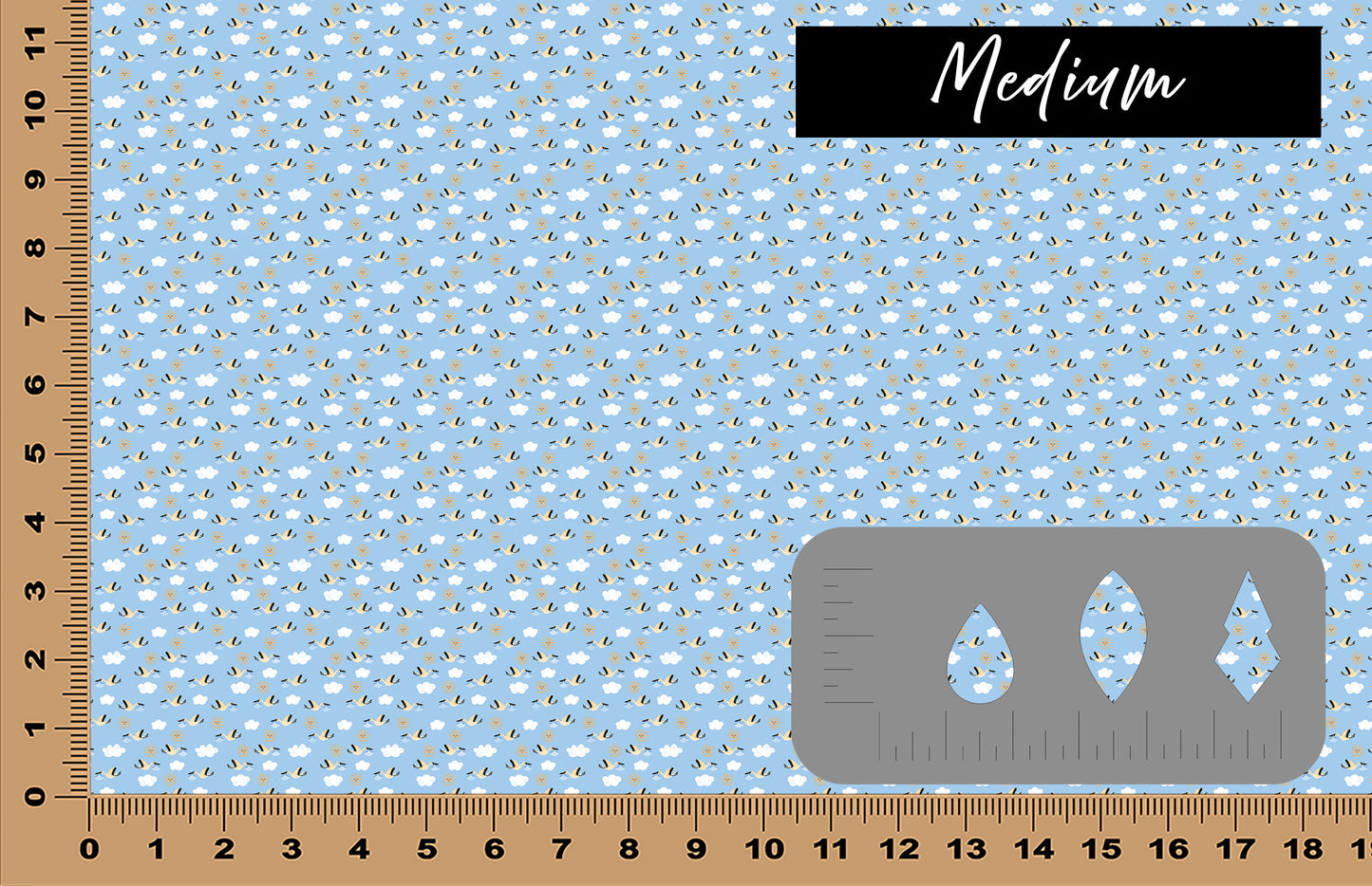 DecoCraft - Baby - Timeless Nursery - Baby Blue Bees