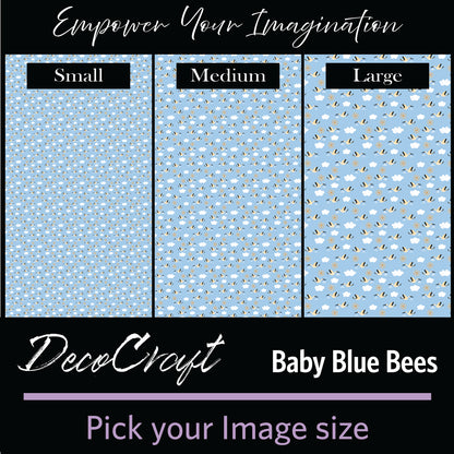 DecoCraft - Baby - Timeless Nursery - Baby Blue Bees