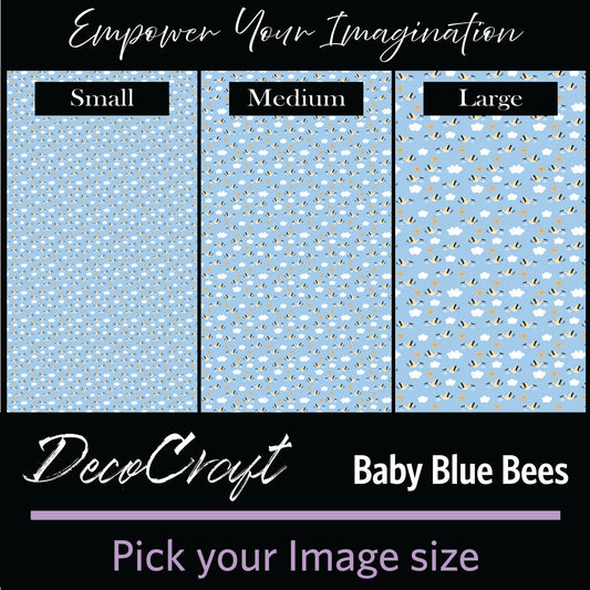 DecoCraft - Baby - Timeless Nursery - Baby Blue Bees