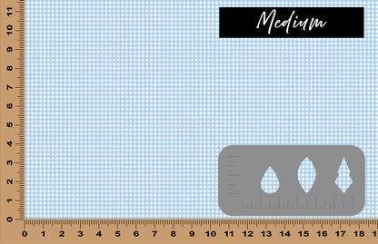 DecoCraft - Baby - Timeless Nursery - Baby Blue Gingham