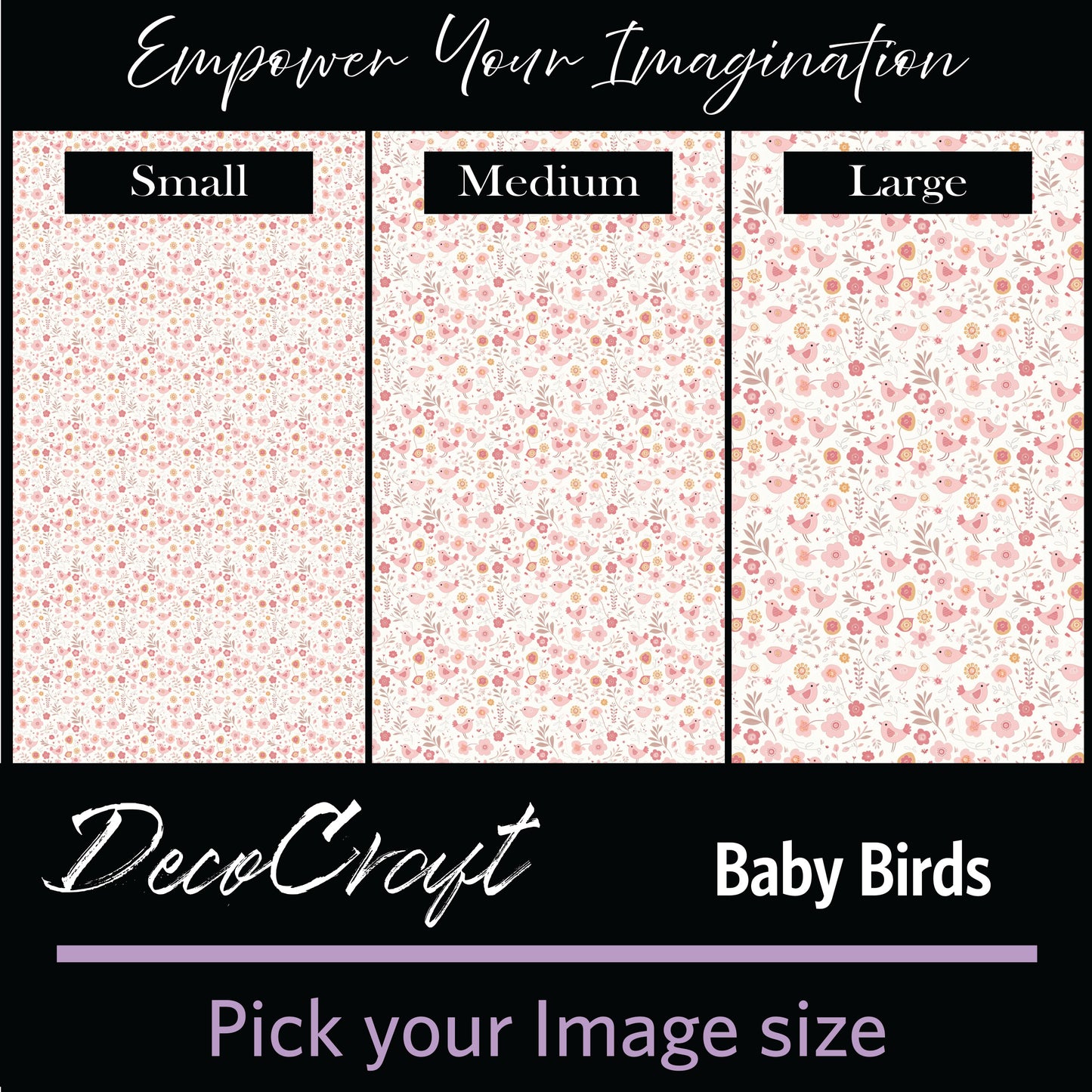DecoCraft - Baby - Timeless Nursery - Baby Birds