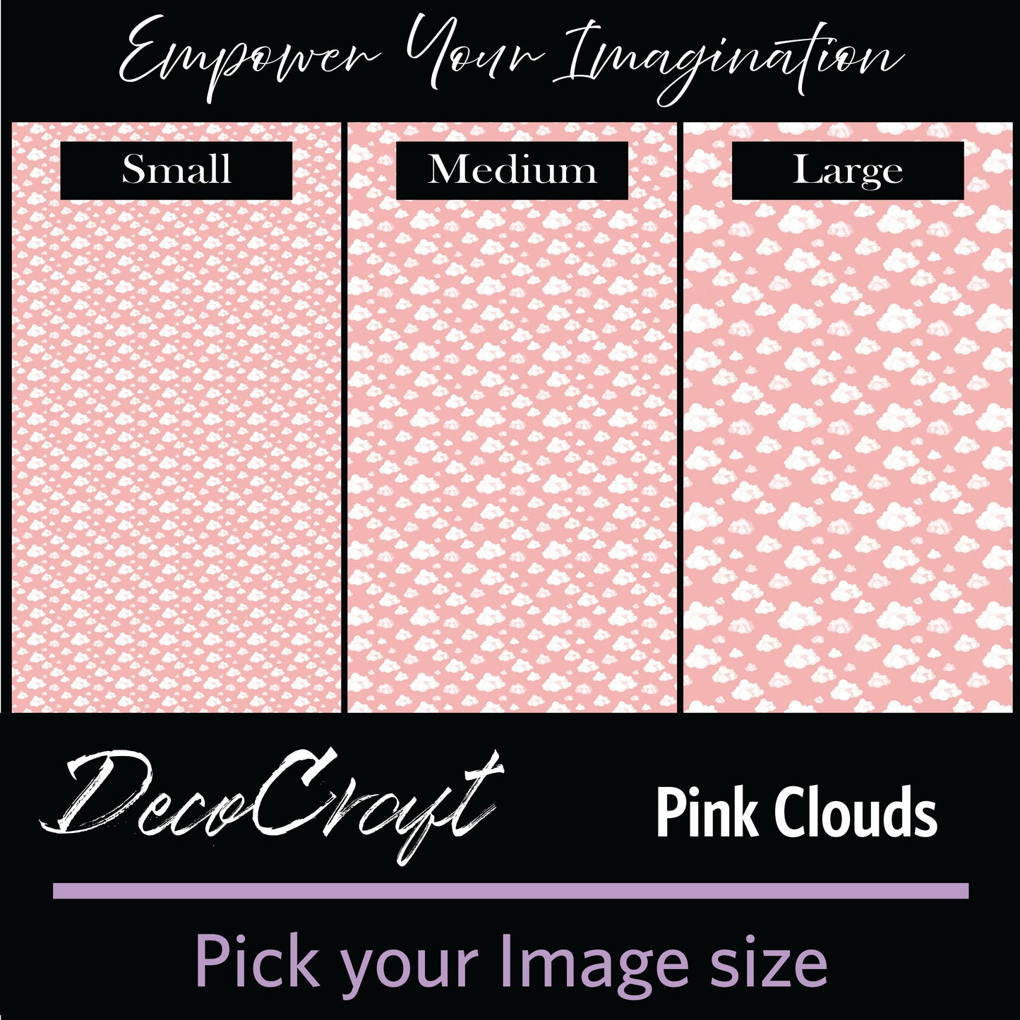 DecoCraft - Baby - Timeless Nursery - Pink Clouds