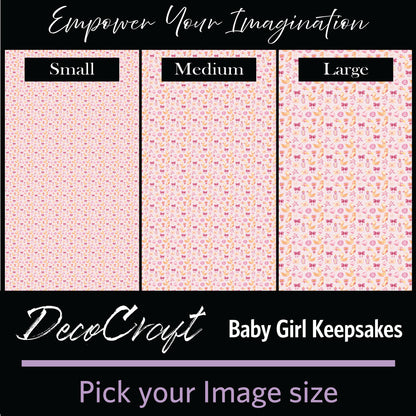 DecoCraft - Baby - Timeless Nursery - Baby Girl Keepsakes