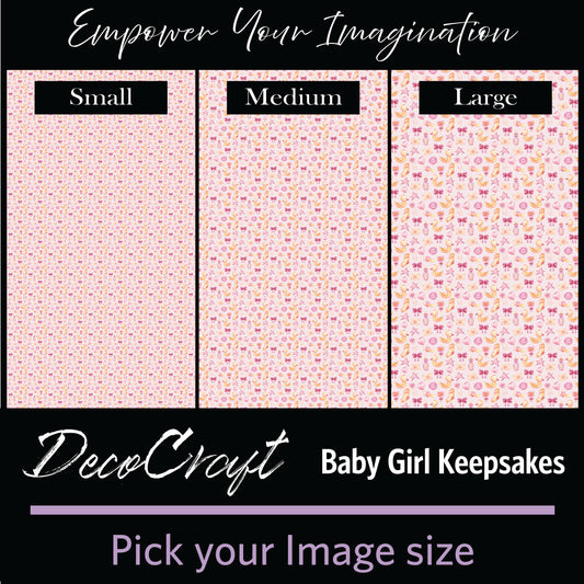 DecoCraft - Baby - Timeless Nursery - Baby Girl Keepsakes