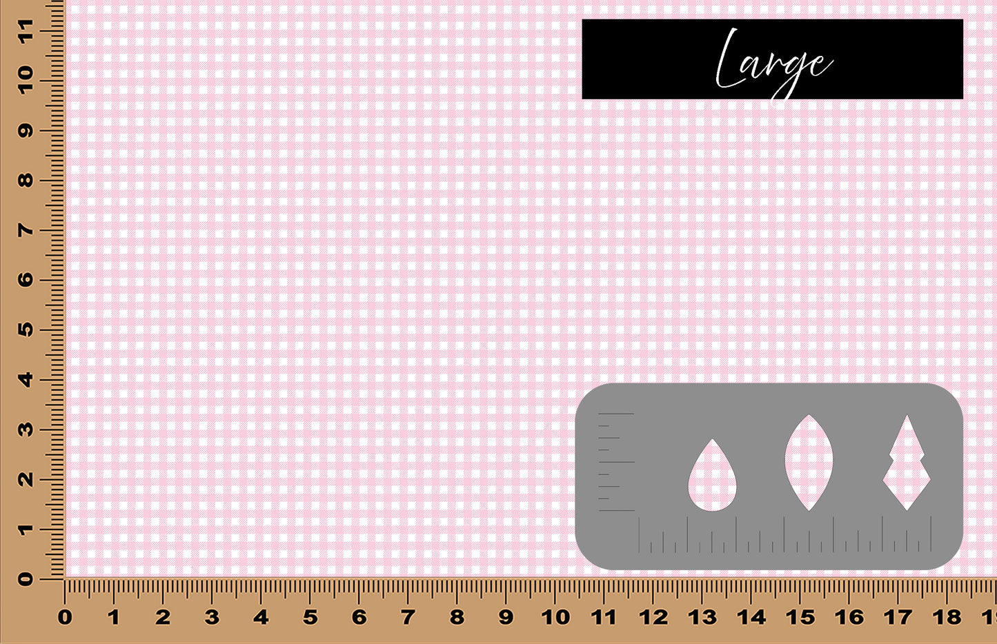 DecoCraft - Baby - Timeless Nursery - Light Pink Gingham