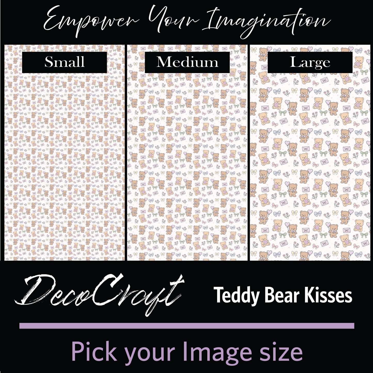 DecoCraft - Baby - Timeless Nursery - Teddy Bear Kisses