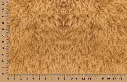 DecoCraft - Cherokee Rose - Style Sheet - Curly Fur - Golden