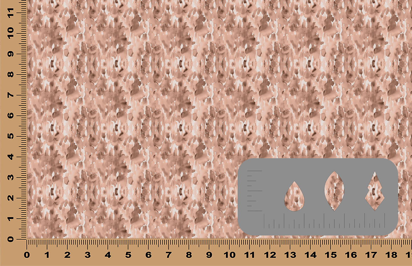 DecoCraft - Cherokee Rose - Style Sheet - Watercolor Mocha Mousse