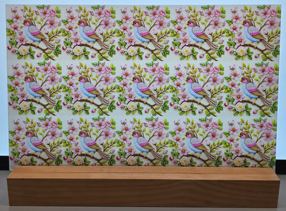 DecoCraft - Scenic Tiles Series - Blossom Songbird