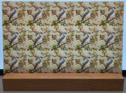 DecoCraft - Scenic Tiles Series - Spring Garden Finch