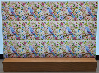 DecoCraft - Scenic Tiles Series - Bluebird Garden