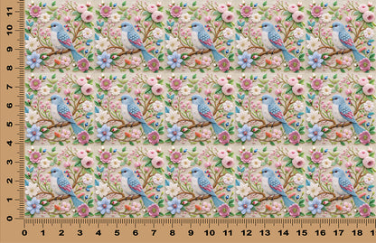 DecoCraft - Scenic Tiles Series - Bluebird Garden