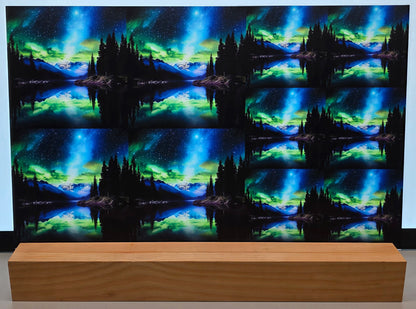 DecoCraft - Scenic Tiles Series - Northern Lights Over the Range