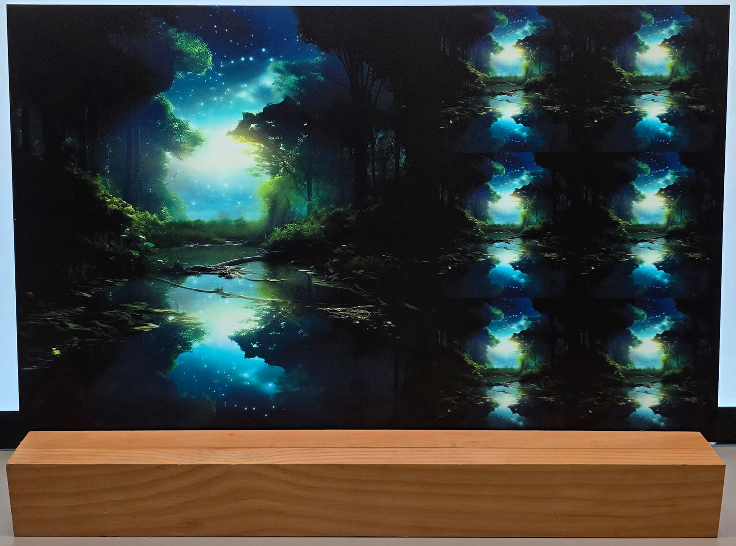 DecoCraft - Scenic Tiles Series - Enchanted Forest Glow