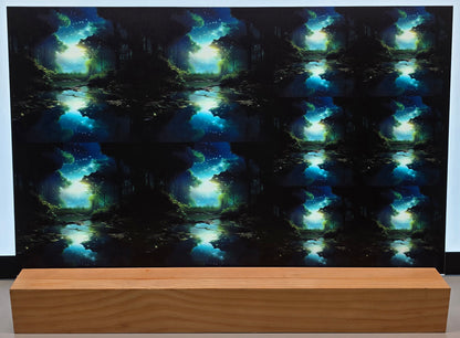 DecoCraft - Scenic Tiles Series - Enchanted Forest Glow