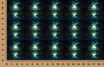 DecoCraft - Scenic Tiles Series - Enchanted Forest Glow