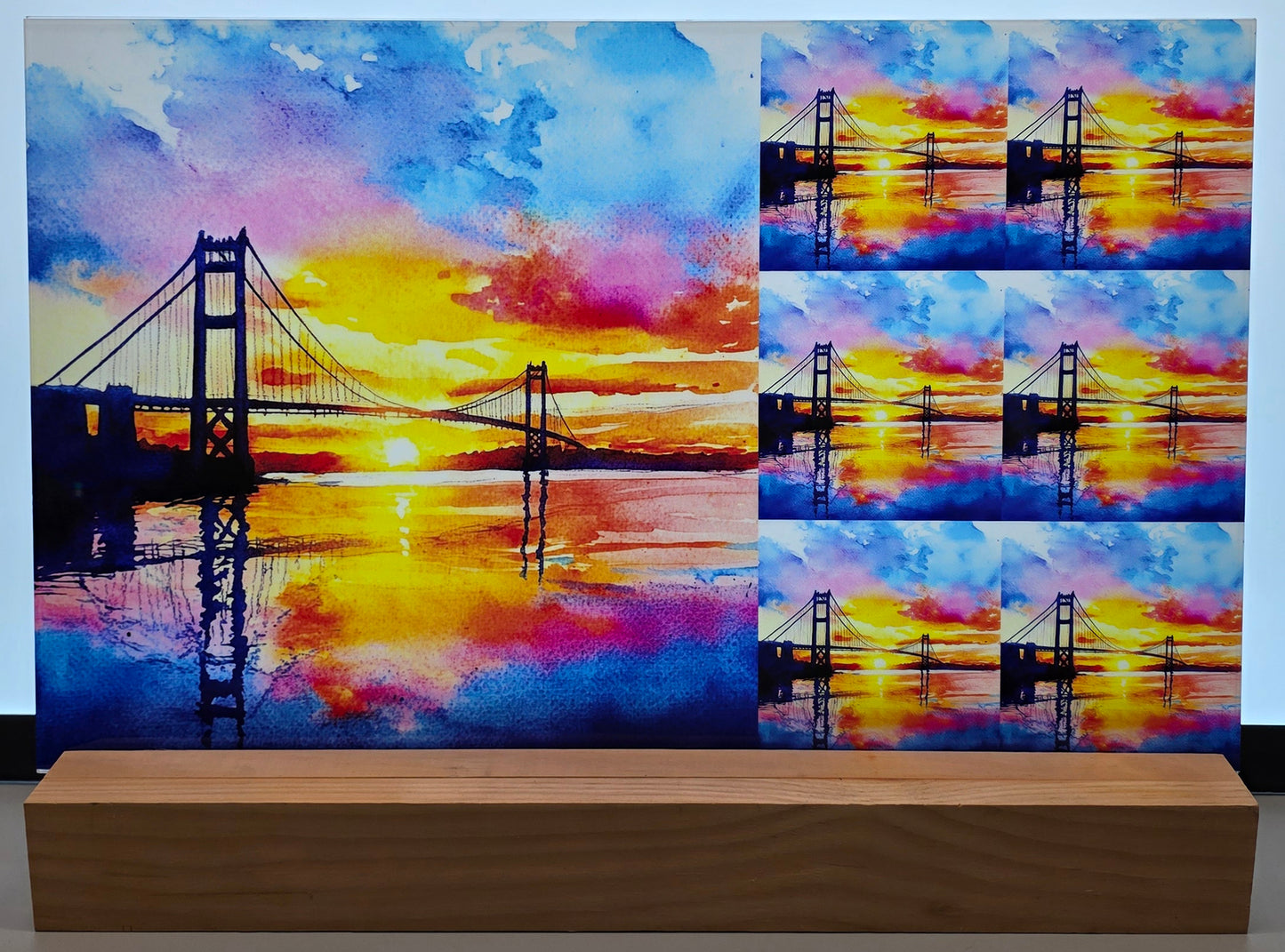 DecoCraft - Scenic Tiles Series - Golden Hour Crossing