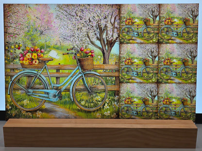 DecoCraft - Scenic Tiles Series - Spring Ride in Bloom
