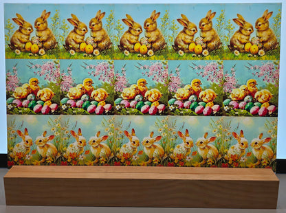 DecoCraft - Scenic Tiles Series - Vintage Easter Meadow