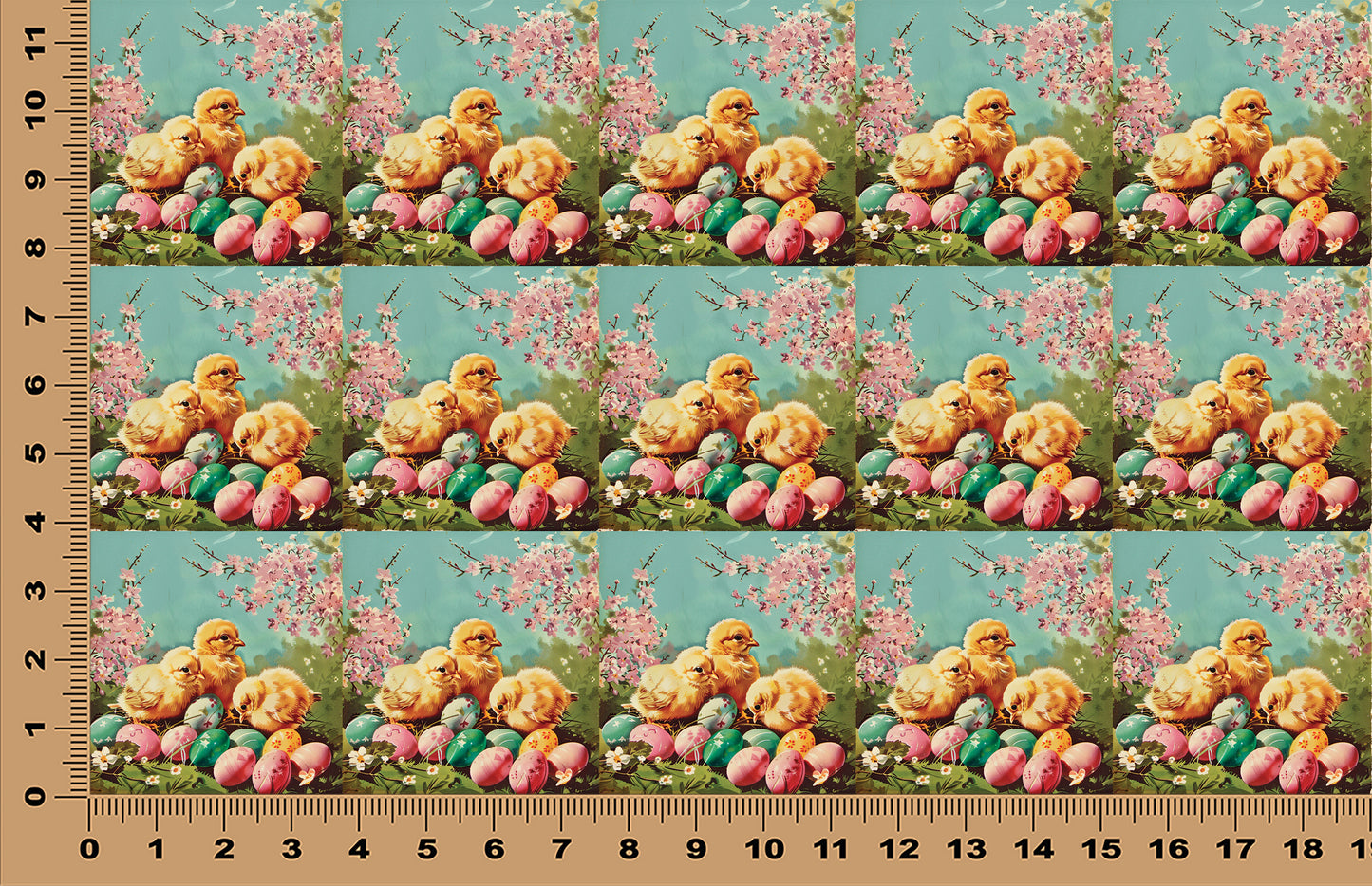 DecoCraft - Scenic Tiles Series - Spring Chicks