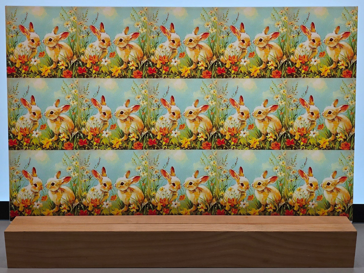 DecoCraft - Scenic Tiles Series - Meadow Bunny