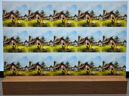 DecoCraft - Scenic Tiles Series - Old Barn