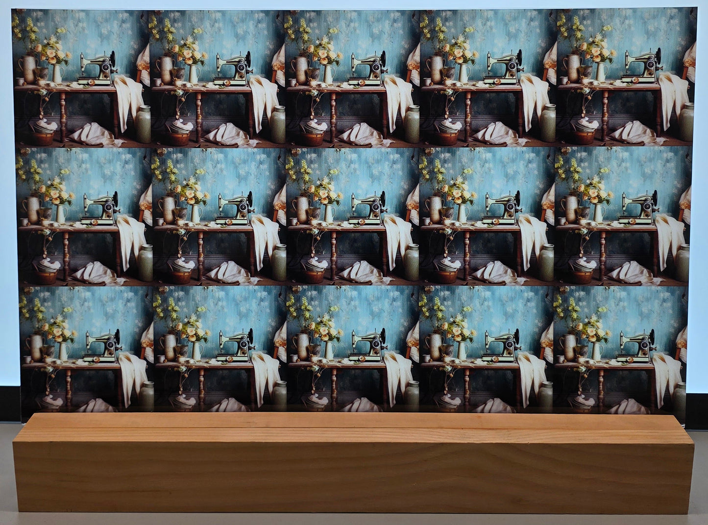 DecoCraft - Scenic Tiles Series - Seamstress Table