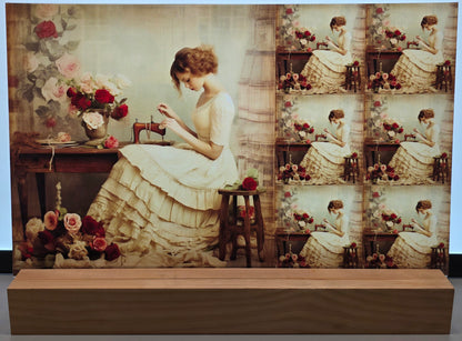 DecoCraft - Scenic Tiles Series - Heirloom Dressmaker